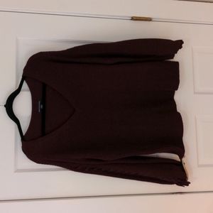 American Eagle Burgundy Sweater